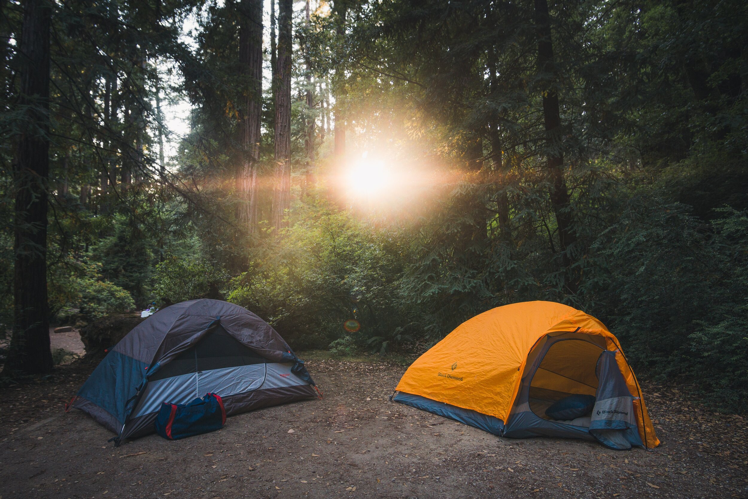  Tent Exterior at Fall Creek Campground